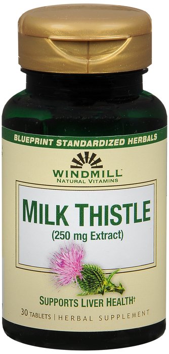 Milk Thistle Tablet 30 Count Wndmll