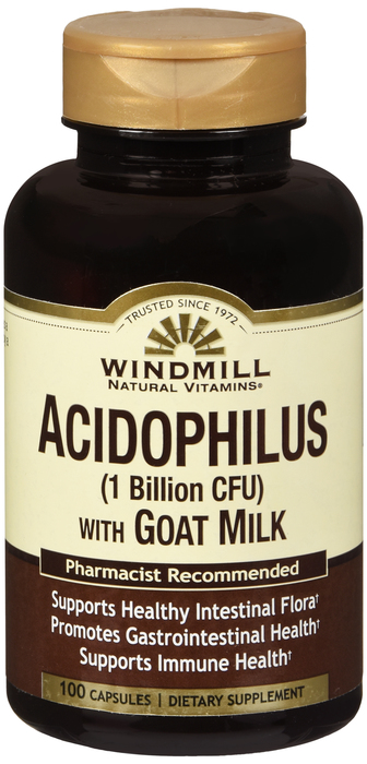 Acidophilus Goat Milk Capsule 100CT Windmill