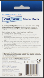 '.2nd Skin Blister Pad 5 Count .'