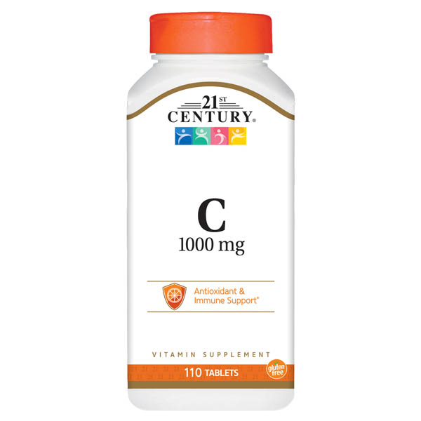 Case of 12-Vit C 1000 mg Tab 110 By 21st Century Nutritional Prod/