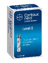 Case of 12-Bayer Contour Next Control Solution Level 2 2.5ml 