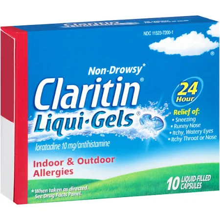 Case of 36-Claritin 10mg 24Hr Liquigel 30 Count By Bayer Corp/Cons