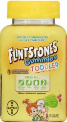 Flintstones Toddler Gummy 80Ct