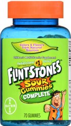 '.Flintstones Sour Gummy 70Ct.'