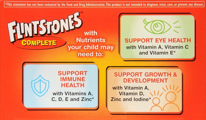 Flintstones Multi Chew W/Iron 60Ct