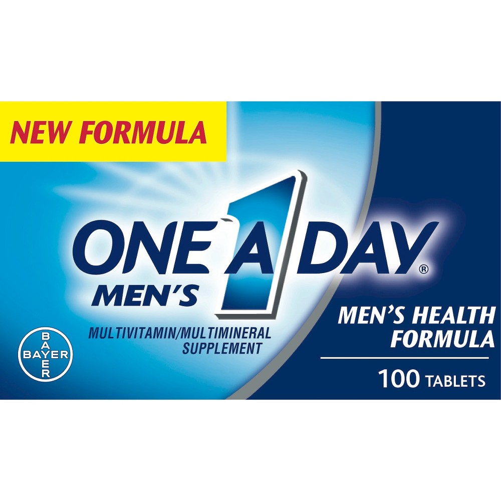 One-A-Day Men's Health Formula Multivitamin Tablet 100 