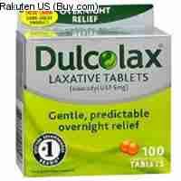 Case of 12-Dulcolax Laxative Tablets - 100 Count