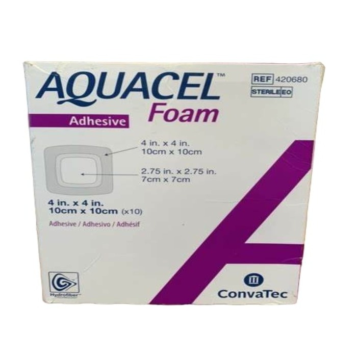 Aquacel Foam 402680 4X4 10 CONVATEC  USA 