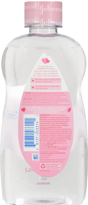 Pack of 12-Johnsons Baby Oil 14 oz By J&J Consumer USA 