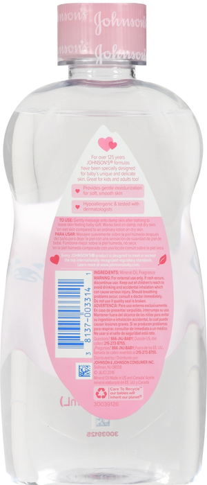 Case of 12-Johnsons Baby Oil 14 Oz 