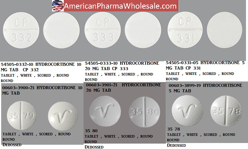 Rx Item-Hydrocortisone 5Mg Tab 50 By Greenstone Limited