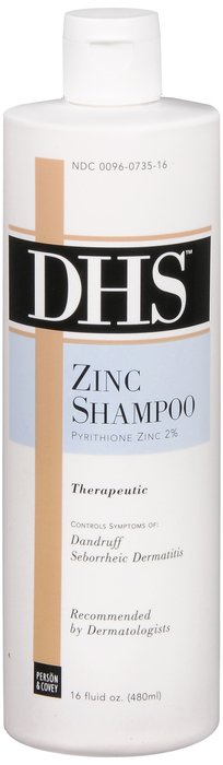 DHS Zinc Shampoo Liquid 16 oz By Person & Covey USA 