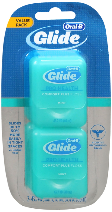 Oral-B Glide Pro-Health Comfort Plus Floss Mint 87.4 YD  By Procter & Gamble Dist Co USA 
