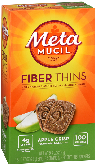 Metamucil Wafer Apple Crisp Wafer 12X2 By Procter & Gamble Dist Co USA 