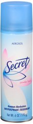 Secret Orig Aerosol Powder Fresh 6 oz 