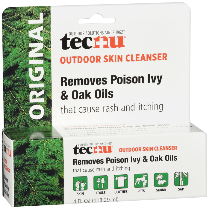 Case of 12-Tecnu Poison Oak Ivy Cleanser 4 Oz By Tec Laboratories 