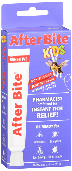 Pack of 12-After Bite Kids  Itch Relieving Cream 0.7 OZ By Tender Corp USA 