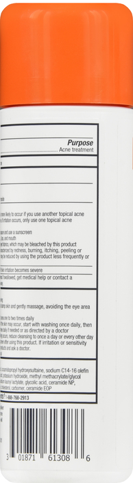 Acnefree Oil Free Cleanser 8 oz By Valeant North America