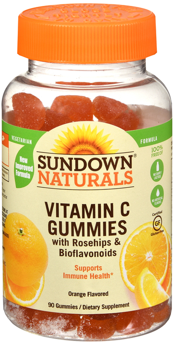 Case of 12-Sundown Naturals Vitamin C 250mg Gummy 90 Count By Natu