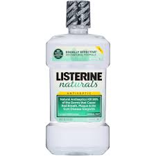 Listerine Naturals Antiseptic Mouthwash Herbal Mint 1Ltr