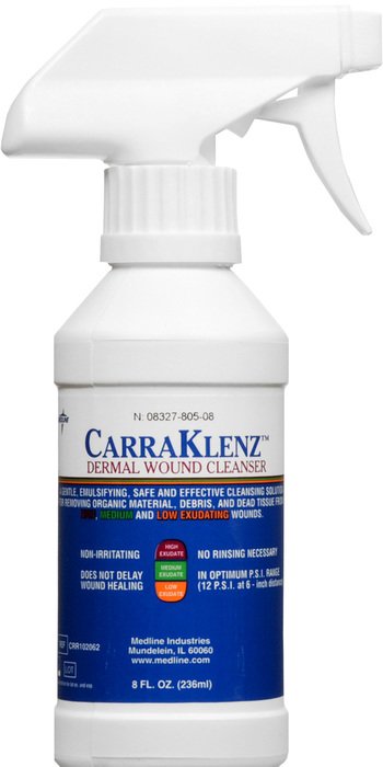 Carraklenz Wound Cleanser Spray 8 Oz By Medline