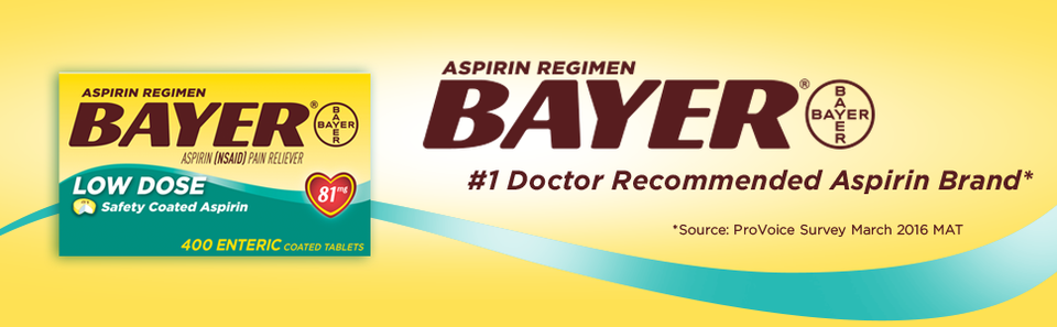 Image 4 of Bayer Aspirin Low Dose Regimen Tablet Enteric Coated 300 Count 