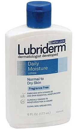 Lubriderm Lotion Dly Moist Unscented 6 Oz By J&J Consumer