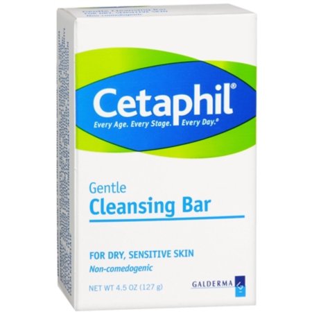 Cetaphil Gentle Cleansing Bar For Dry/Sensitive Skin 4.50 Oz Case of 12 Galderma
