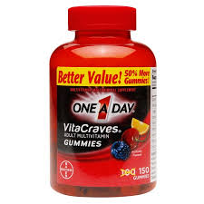 One-A-Day Vitacraves Adult Multivitamin Gummies - 150 Count