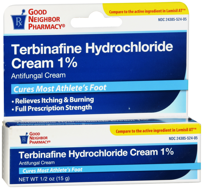 Case of 36-GNP Terbinafine Athelete Foot1% Cream 15 gm Cream 15 gm By Taro Pharma/GNP USA 