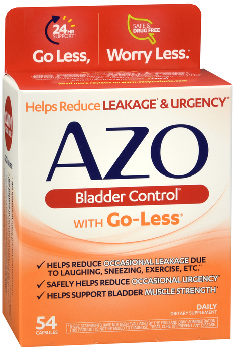 Azo Bladder 300 mg Capsule 54 By I-Health USA 