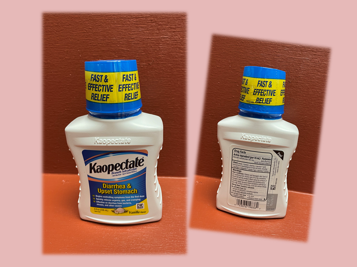 Case of 12- Kaopectate Multi Symptoms Relief Liquid Vanilla 8 oz
