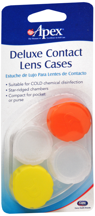Case of 144-Deluxe Contact Lens Case 71021Pkg 2 Pck