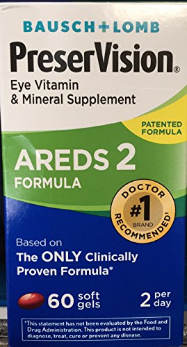 Case of 12-Preservision Areds 2 Formula Eye Vitamin Soft Gels 60 C