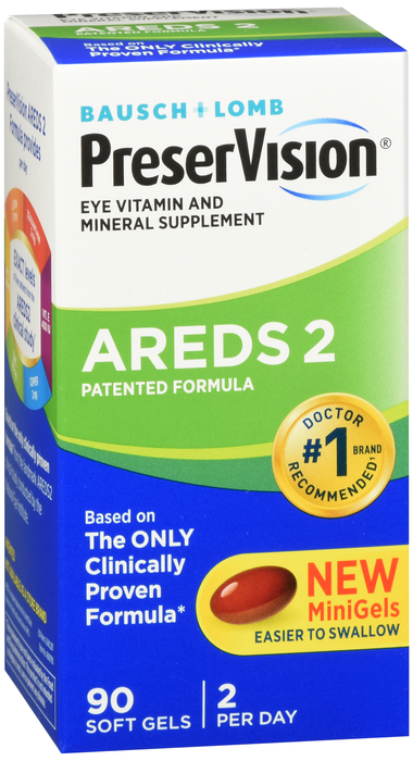 Preservision Areds 2 Supplement Formula Softgels - 90 Count