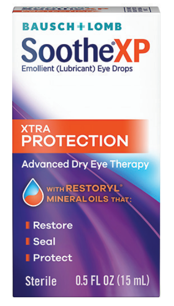 Soothe Eye Drops Emollient (Lubricant) Xtra Protection - 0.5 Fl oz
