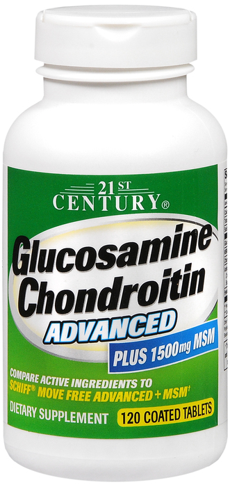 Case of 12-Glucosamine 120 By 21st Century Nutritional Prod/GNP