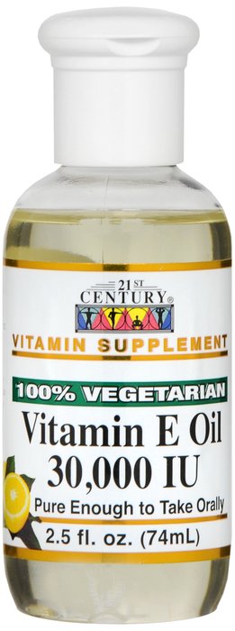 Case of 12-Vitamin E 2.5 oz By 21st Century Nutritional Prod/GNP