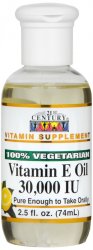 Vitamin E 2.5 oz By 21st Century Nutritional Prod/GNP