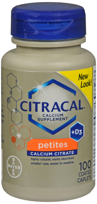 Case of 12-Citracal Petites Tablet 200 Mg-250 Tab 100