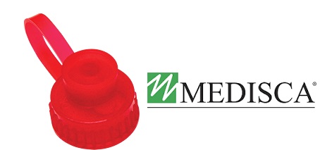 Medisca Adapter Caps 100 Red F, 28 Mm **