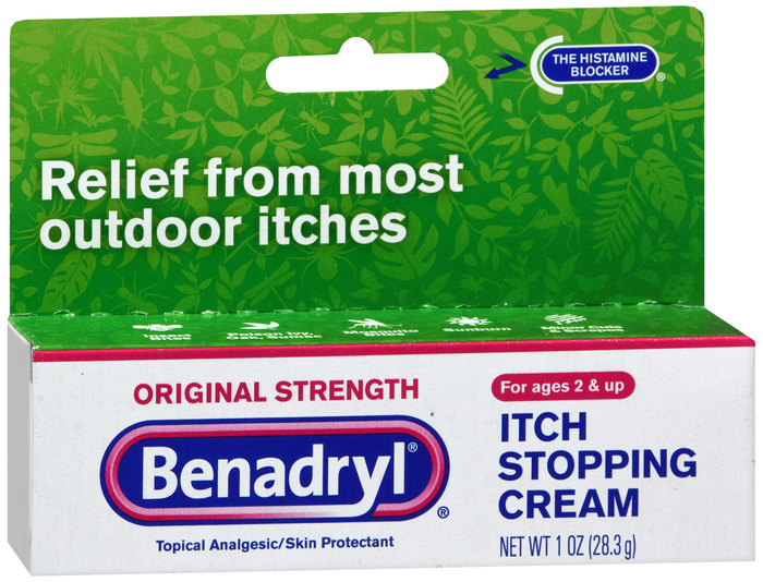 Benadryl Itch Stop Cream 1 oz 