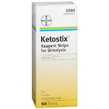 Case of 12-Ketostix Strip 50 Count By Bayer