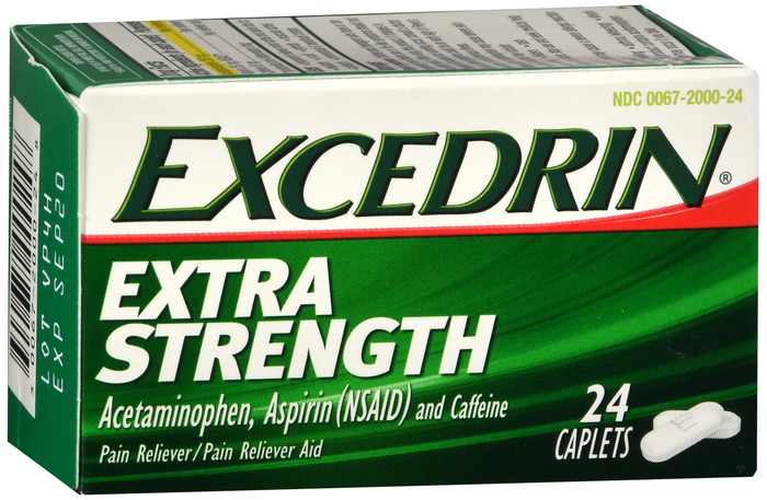 Case of 24-Excedrin X/S 24Ct by Glaxo Smith Kline 