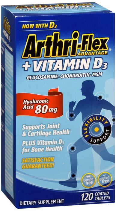 Arthri-Flex Gluc/Msm/Colgn2/Hyal/Antiarth3 Tab 120 By 21st Century USA 