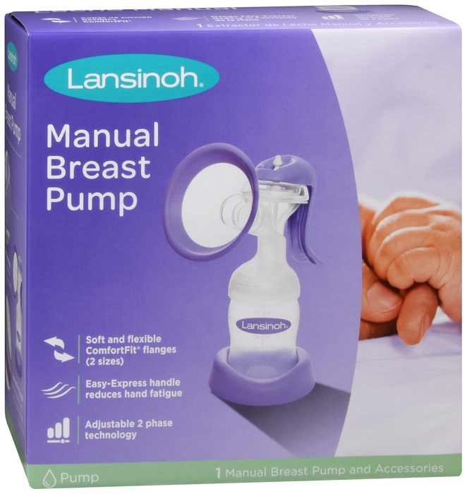 Lansinoh Manual Pump  By Emerson Healthcare USA 