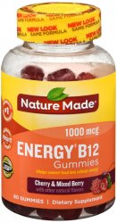 B12 Energy Wbry Gum 80 Count Nature Made By Nature Made