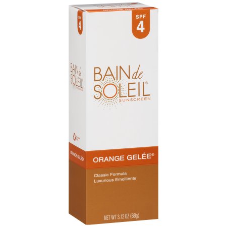 Bain De Soleil� Orange Gel�e SPF 4 Sunscreen 3.12 oz . Box 