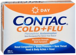 Contac Cold Flu Day Non-Drowsy Cpl 24 Count By Meda Consumer Healt