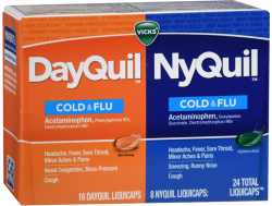 Dayquil/Nyquil Cold Flu Liquicap 24 Count By Procter & Gamble Dist